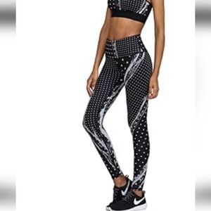 Noli black and white leggings